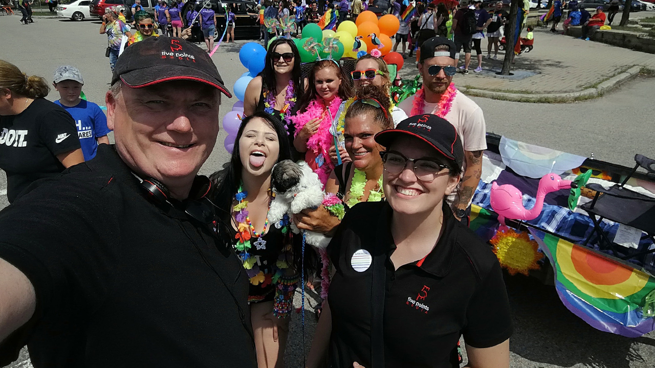 Barrie Pride and the LGBTQ2S+ community.