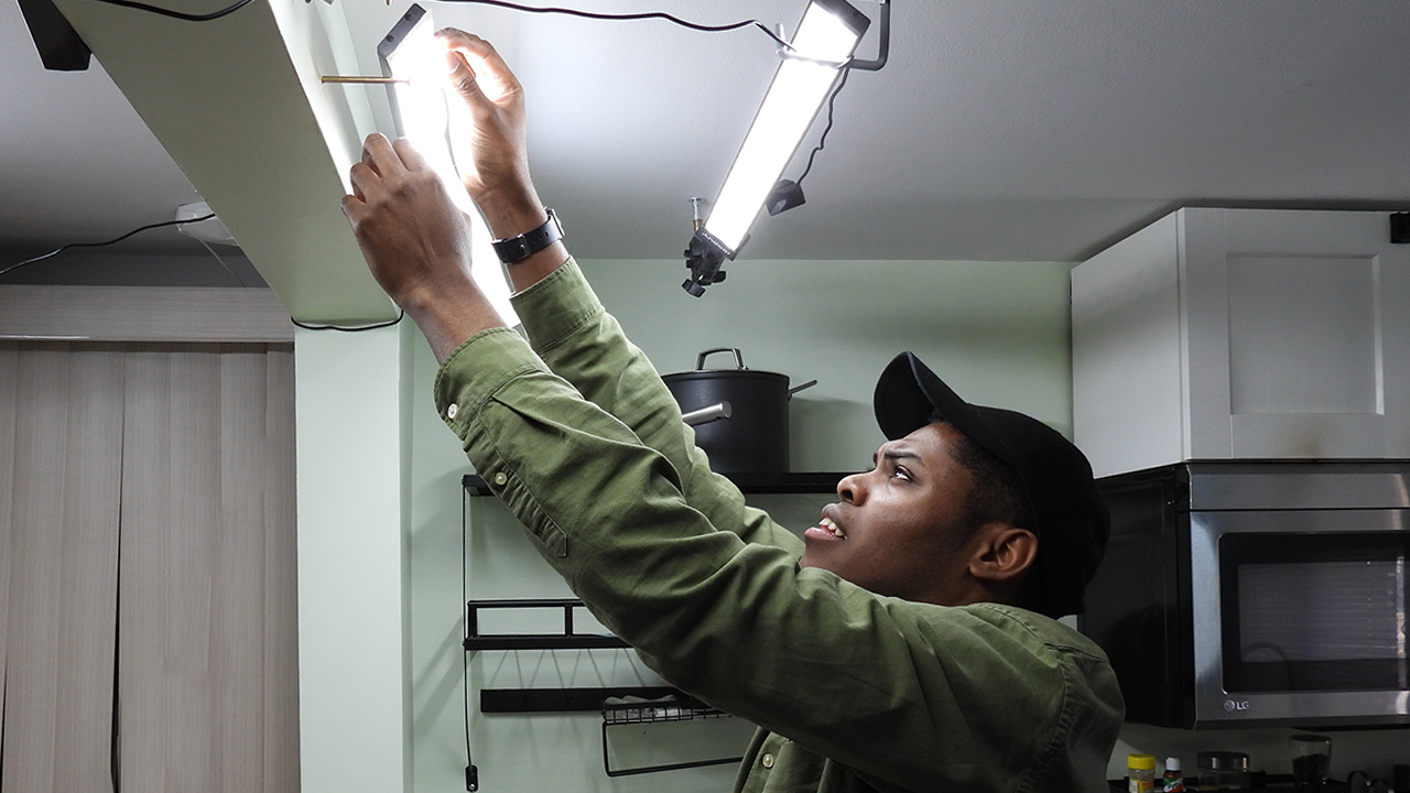 Now Ruben is expanding his skills in lighting and videography.